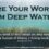 Daily Word: Are Your Words from Deep Waters? Proverbs 18:4